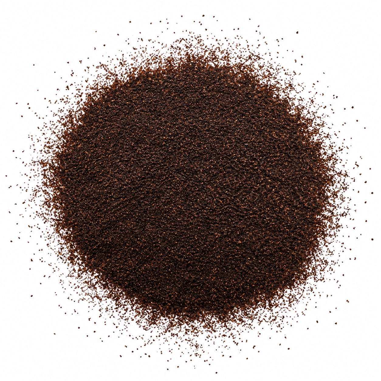 D ダストの乾燥茶葉